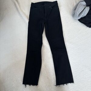 MOTHER Black Flare Women's Jeans
